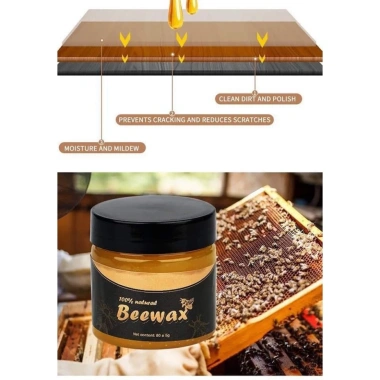Combo 5 Hộp Sáp Tự Nhiên Đánh Bóng Gỗ PTLUXURY - Bàn Ghế, Tủ, Sàn - Chỉ 75.000₫ 6