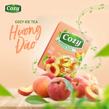Combo 5 Hộp Trà Đào Cozy IceTea Trà Hòa Tan Vị Đào Giải Khát Pha Chế Trà Sữa Thạch Giá 114.000₫ 2 Combo 5 Hộp Trà Đào Cozy IceTea Trà Hòa Tan Vị Đào Giải Khát Pha Chế Trà Sữa Thạch Giá 114.000₫ 2