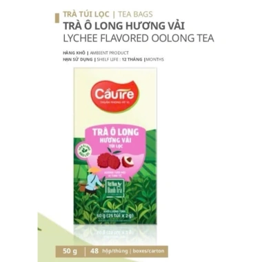Combo 5 hộp Trà Oolong Túi Lọc Cầu Tre Bao bì Tết 25 gói HSD 04/2.027 Giảm giá 3 Combo 5 hộp Trà Oolong Túi Lọc Cầu Tre Bao bì Tết 25 gói HSD 04/2.027 Giảm giá 3
