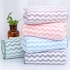 Combo 5 khăn mặt cotton lông cừu Hàn Quốc mềm mịn, siêu thấm nước, kẻ sọc - Khăn lau tay đa năng 50x35cm 22.200₫ 2