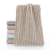 Combo 5 khăn mặt cotton lông cừu Hàn Quốc mềm mịn, siêu thấm nước, kẻ sọc - Khăn lau tay đa năng 50x35cm 22.200₫ 7