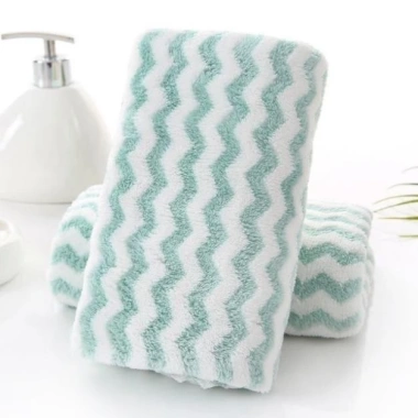 Combo 5 khăn mặt cotton lông cừu siêu mềm 30x50cm - Giá chỉ 8.900₫ 5