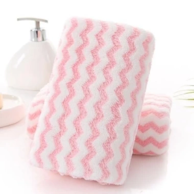 Combo 5 khăn mặt cotton lông cừu siêu mềm 30x50cm - Giá chỉ 8.900₫ 6
