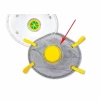 Combo 5 khẩu trang 8.210 tiêu chuẩn quốc tế, chống hóa chất, bụi mịn - 66.000đ