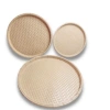 Combo 5 khay nhựa tròn giả mây Tre - Đựng bún, đậu, trái cây, decor - Việt Nhật giá ưu đãi 32.000₫