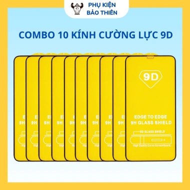 Combo 5 Kính Cường Lực 9D cho iPhone - Giảm giá 20% chỉ 44.706₫, bảo vệ toàn diện 2