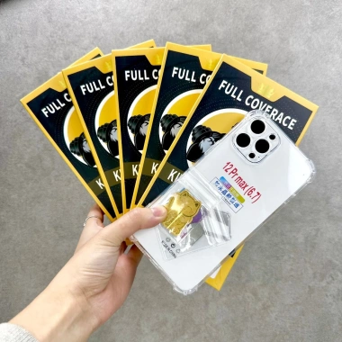 Combo 5 Kính Cường Lực IP Chống Trộm KK Tự Dán - Dành Cho iPhone 7, Xs Max, 11‑13‑14‑15‑16 Pro Max - 59.000đ, Tặng Ốp