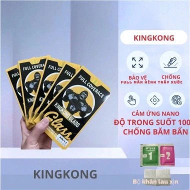 Combo 5 kính cường lực KINHKONG chống nhìn chộm - Bảo vệ màn hình, giá chỉ 70.799 VND
