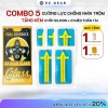 Combo 5 Kính Cường Lực Ốp + Mèo Thần Tài KK IP 7-16 Plus/Pro/Max - Chống Nhìn Trộm, Giá 68.896