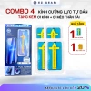 Combo 5 Kính Cường Lực Ốp + Mèo Thần Tài KK IP 7-16 Plus/Pro/Max - Chống Nhìn Trộm, Giá 68.896 8