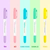 Combo 5 Màu Bút Dạ Quang Pazto HL-016 & HL-019/DS - Không Để Lại Vết Khi Photocopy 9