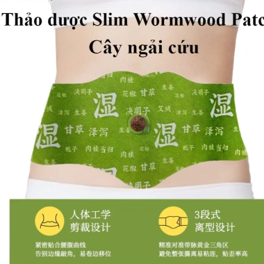 Combo 5 miếng dán thảo dược giảm béo, giảm đau bụng kinh - Hiệu quả nhanh, an toàn, hỗ trợ giảm cân, giá chỉ 33.417₫