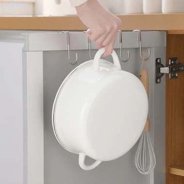 Combo 5 Móc Inox Đa Năng - Móc Đôi Hình S, Gài Sau Cánh Tủ Bếp, 15.000 VND 7 Combo 5 Móc Inox Đa Năng - Móc Đôi Hình S, Gài Sau Cánh Tủ Bếp, 15.000 VND 7