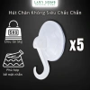 Combo 5 móc treo đa năng dính tường, hút chân không - không cần khoan, giá 35.000₫