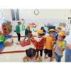 Combo 5 mũ công nhân nhựa bé mầm non - An toàn, màu sắc bắt mắt, giảm 20% 3