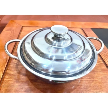 Combo 5 Nồi Lẩu Inox 430 Together Hàng Dày Cao Cấp - Giá Ưu Đãi 375.000₫