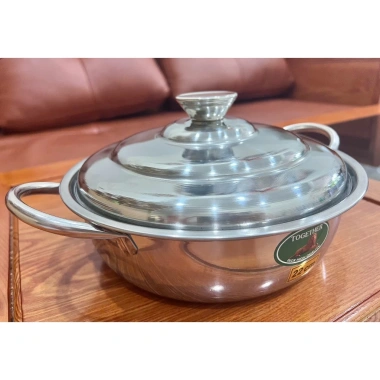 Combo 5 Nồi Lẩu Inox 430 Together Hàng Dày Cao Cấp - Giá Ưu Đãi 375.000₫