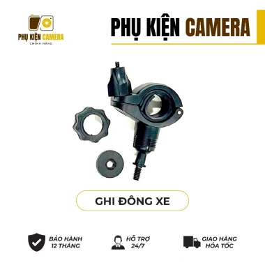 Combo 5 phụ kiện camera mini - gắn nón, ghi đông, ô tô, túi chống nước 80.000đ 5