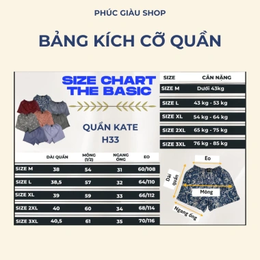 Combo 5 Quần Đùi Nam H33 Vài Kate Co Dãn Thoáng Mát Thoải mái vận động 245.000 VND 2