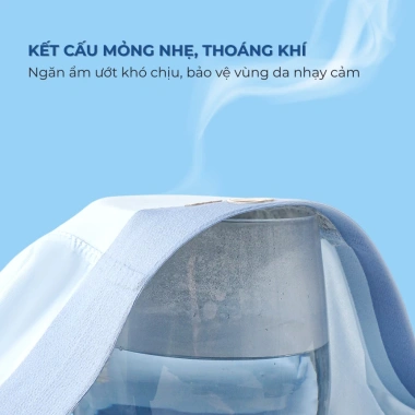 Combo 5 Quần Lót Nam Boxer Seamone – Lụa Băng, Co Giãn, Thoáng Khí, Kháng Khuẩn 10A, Khử Mùi 2