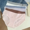 Combo 5 Quần Lót Nữ Cotton Viền Pastel + Quần Chip Cạp Ôm Hông Không Lộ Viền AMYBRA L183 Giá chỉ 184.000 VND 3