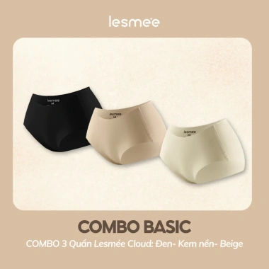 Combo 5 Quần Lót Nữ LESMÉE Không Viền Kháng Khuẩn Co Giãn Mềm Mịn Giá 199k 10