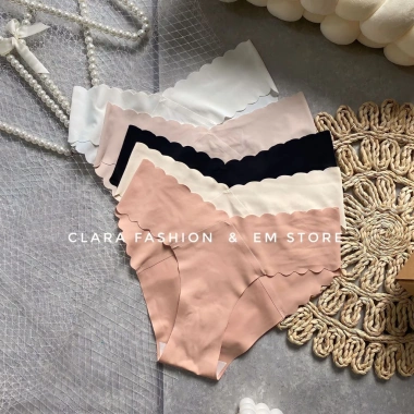 Combo 5 Quần Lót Su Điều Hòa Không Đường May, Vừa Dáng Nửa Mông Sexy Q66 - 45k