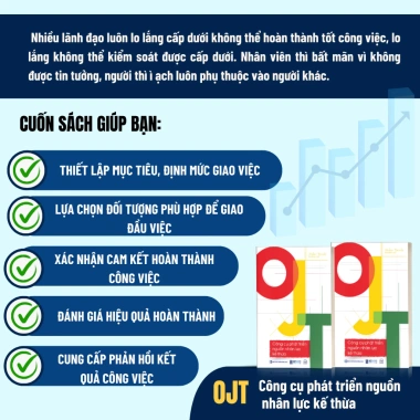 Combo 5 sách Quản Trị Doanh Nghiệp OKR KPI PDCA OJT KPT - Hiệu quả, phát triển đội ngũ