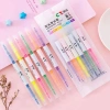 Combo 5 Set 6 Bút Dạ Quang Highlight 2 Đầu Màu Pastel - Giá 32.500₫, Giảm 7.150₫