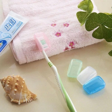 Combo 5 Set Nút Bịt Đầu Bàn Chải Chống Côn Trùng và Bụi - Du Lịch 15.000đ