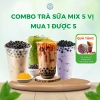 Combo 5 Set Trà Sữa Tự Pha 5 Vị Ngẫu Nhiên - 45‑50 Ly Trà Hoa Cô Ba 99k 9