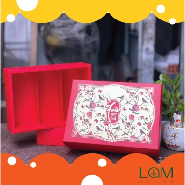 Combo 5 Set Vỏ Hộp Quà Tết Phú Quý Đựng Bánh Mứt, Túi Xách và Vách Ngăn Siêu Đẹp - Giá 60.000đ Tết 2.026 7