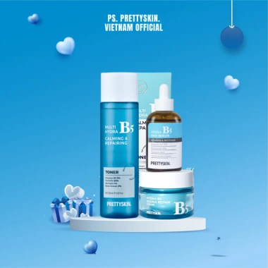 Combo 5 skincare Prettyskin B5 SRM: Toner, Serum, Kem dưỡng - Giảm 19,9tr 4