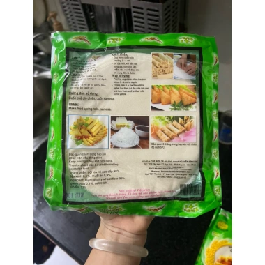 Combo 5 Thép Bánh Tráng Bò Bía Đậu Xanh 16cm - Gói 100gr - Giảm còn 55.000đ 3