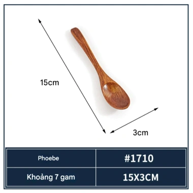 Combo 5 Thìa Gỗ Mini - Muỗng Gỗ, Thìa Gỗ Tiện Múc Kem & Trái Cây, Dễ Vệ Sinh, Gỗ Tự Nhiên 10 Combo 5 Thìa Gỗ Mini - Muỗng Gỗ, Thìa Gỗ Tiện Múc Kem & Trái Cây, Dễ Vệ Sinh, Gỗ Tự Nhiên 10