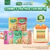 Combo 5 Trà Cozy Hoà Tan Ice Tea 16 gói Đào Dâu Vải Chanh Dây Sâm Bí Đao Thanh Nhiệt Giải Khát 186k