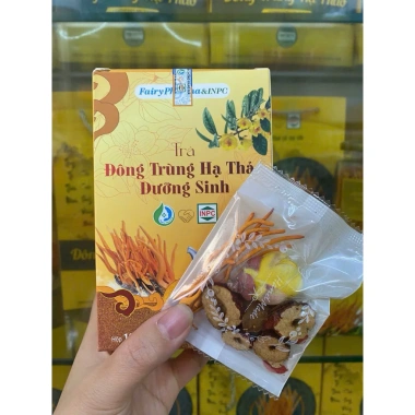 Combo 5 Trà Đông Trùng Hạ Thảo Ngũ Vị 12 Gói Fairy Pharma Giảm Giá 950.000 VND 8