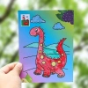 Combo 5 Tranh Tô Màu Bé + 4 Màu & 1 Cọ Vẽ - Giá chỉ 30.000 VNĐ, Giá tốt 4