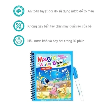 Combo 5 Tranh Tô Màu Nước Ma Thuật Cho Bé - Nhiều Chủ Đề, Tặng Bút Tô, Giá Ưu Đãi 14.000₫ 5 Combo 5 Tranh Tô Màu Nước Ma Thuật Cho Bé - Nhiều Chủ Đề, Tặng Bút Tô, Giá Ưu Đãi 14.000₫ 5