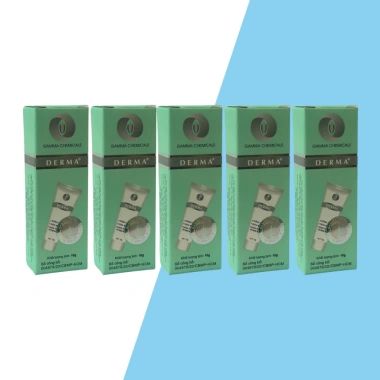 Combo 5 Tube Kem Mụn Derma Acnes 10g - Giảm Giá 108k, Hiệu Quả Kiểm Soát Mụn
