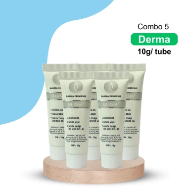 Combo 5 Tube Kem Mụn Derma Acnes 10g - Giảm Giá 108k, Hiệu Quả Kiểm Soát Mụn