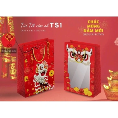 Combo 5 túi - 10 túi Tết 2.025 Được chọn size, giá chỉ 95.000đ, ưu đãi đặc biệt, phong cách hiện đại, chuẩn Tết 2