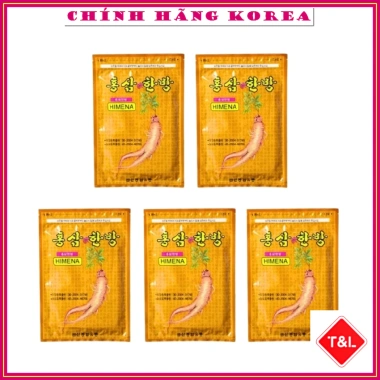 Combo 5 túi Cao dán hồng sâm Himena Hàn Quốc 20 miếng Chính hãng 139.000₫ 8
