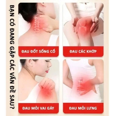 Combo 5 Túi Dán Gừng Giảm Đau Xương Khớp, Tê Bì Tay Chân An Toàn