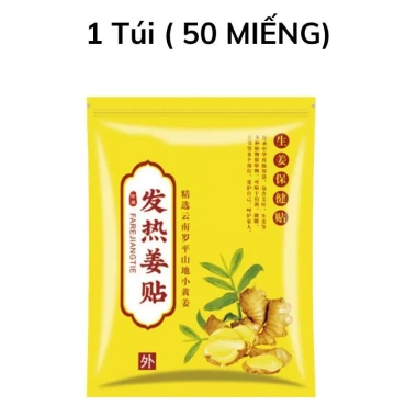 Combo 5 Túi Dán Gừng Giảm Đau Xương Khớp, Tê Bì Tay Chân An Toàn