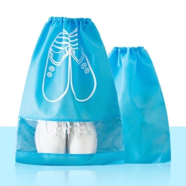 Combo 5 Túi Đựng Giày Du Lịch Vải Dày Dây Rút Chống Bẩn Size Lớn - Giá Rẻ 27k