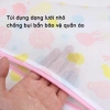Combo 5 Túi Giặt Lưới - Khóa kéo, Ngăn giãn quần áo, đồ lót, tất, vớ - 55.000 VND 7