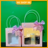 Combo 5 Túi Hộp Giấy Mặt Kính Đựng Hoa Quà 20/10 20/11 14/2 8/3 Xinh Xắn Giá 48.510₫