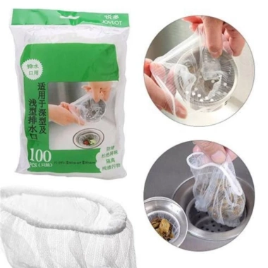 Combo 5 Túi Lọc Rác Bồn Rửa Chén Bát Siêu Tiết Kiệm Vải Lưới Co Giãn Đàn Hồi Tái Sử Dụng Giá 26.800 VND 7