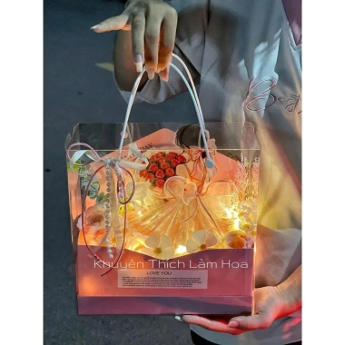 Combo 5 Túi Mica Bìa Thư Romantic Day 25x11.5x25cm Đựng Quà Sang Trọng 20/10 8/3 Giá 39.000 3 Combo 5 Túi Mica Bìa Thư Romantic Day 25x11.5x25cm Đựng Quà Sang Trọng 20/10 8/3 Giá 39.000 3